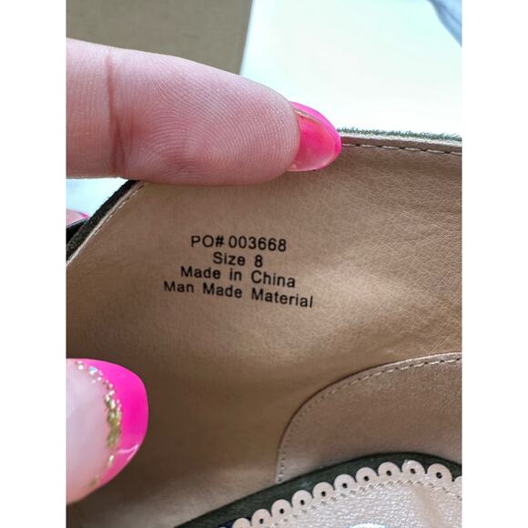 Journee Collection Samara Women's High Heel Ankle Boots, Olive, Size 8 - Picture 8 of 11